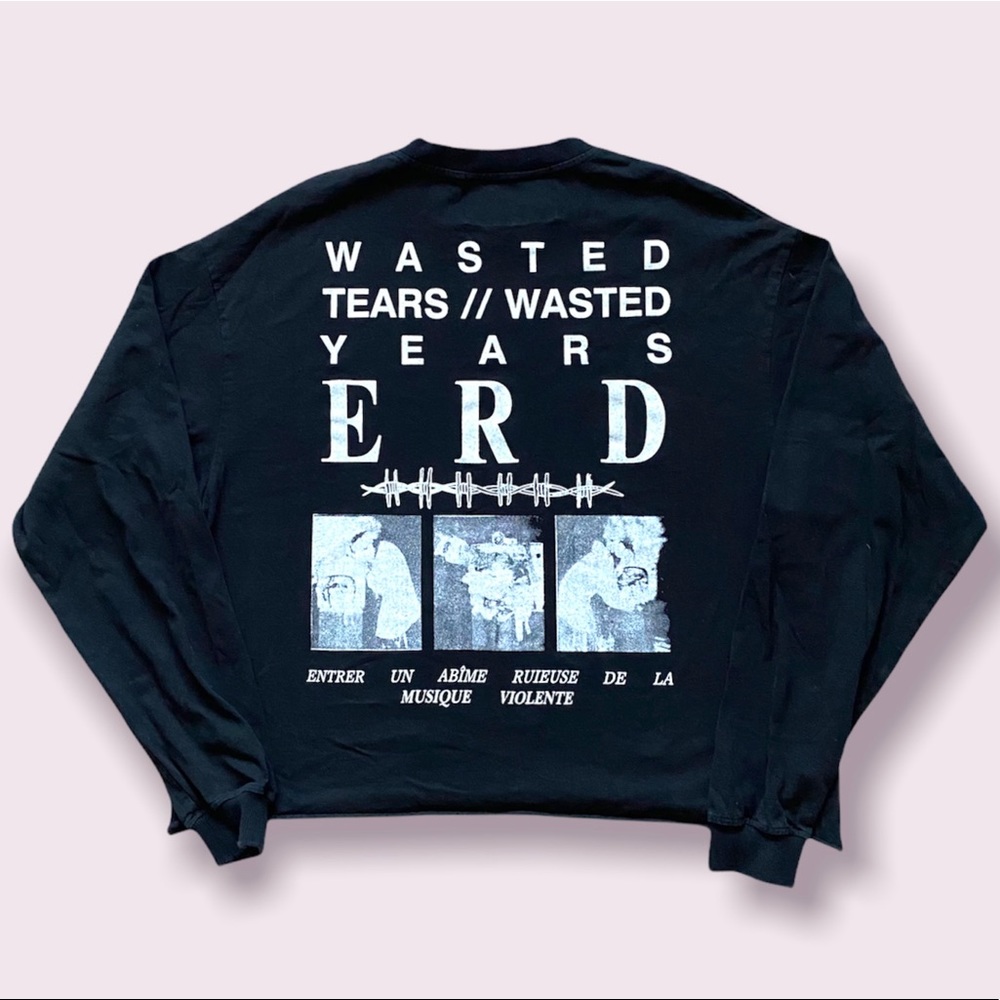 ENFANTS RICHES DEPRIMES “WASTED TEARS WASTED YEARS” LONGSLEEVE TEE